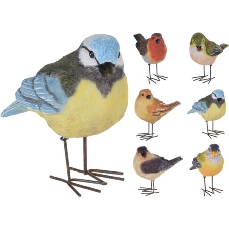 Vogel metalen poten 10cm 6 ass. | Home & Styling