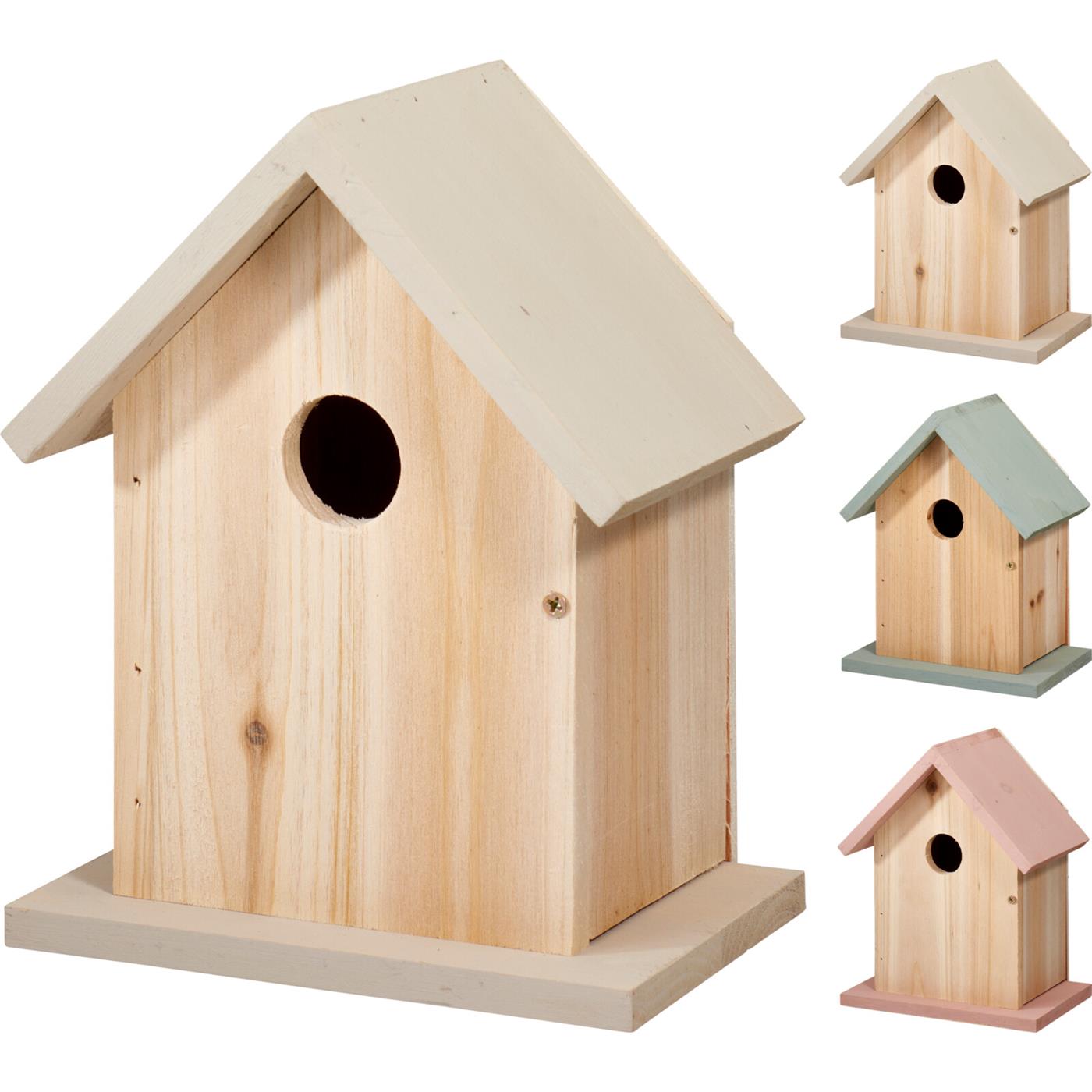 Vogelhuis hout 16x11x20cm | Pro Garden