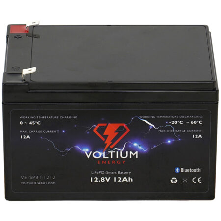 Voltium 12V 12AH Lithium Accu | Voltium Energy
