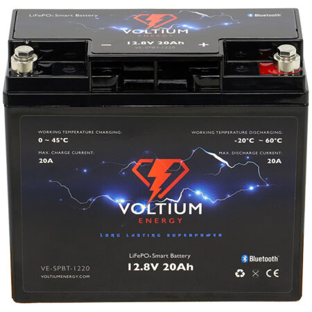 Voltium 12V 20AH Lithium accu | Voltium Energy
