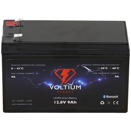 Voltium 12V 9AH Lithium Accu | Voltium Energy