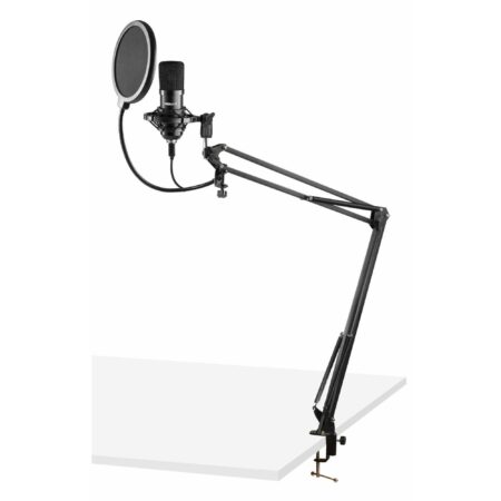 Vonyx CMS300B USB Studio microfoon met verstelbare arm - Zwart | Vonyx