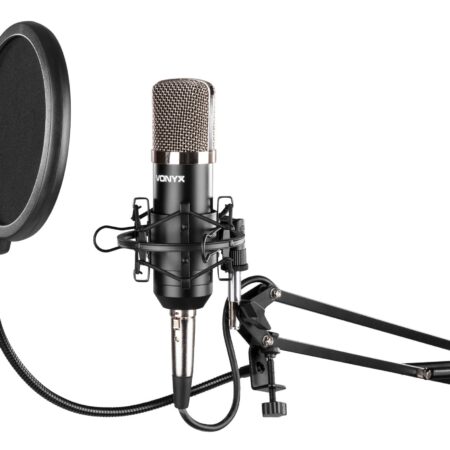 Vonyx CMS400 Studiomicrofoon set met verstelbare arm en popfilter | Vonyx