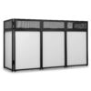 Vonyx DBA200 DJ booth pro - Grote DJ booth opvouwbaar - Met draagtas | Vonyx