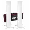 Vonyx DJP165 set van 2x luidspreker standaard / lichtstatief met | Vonyx