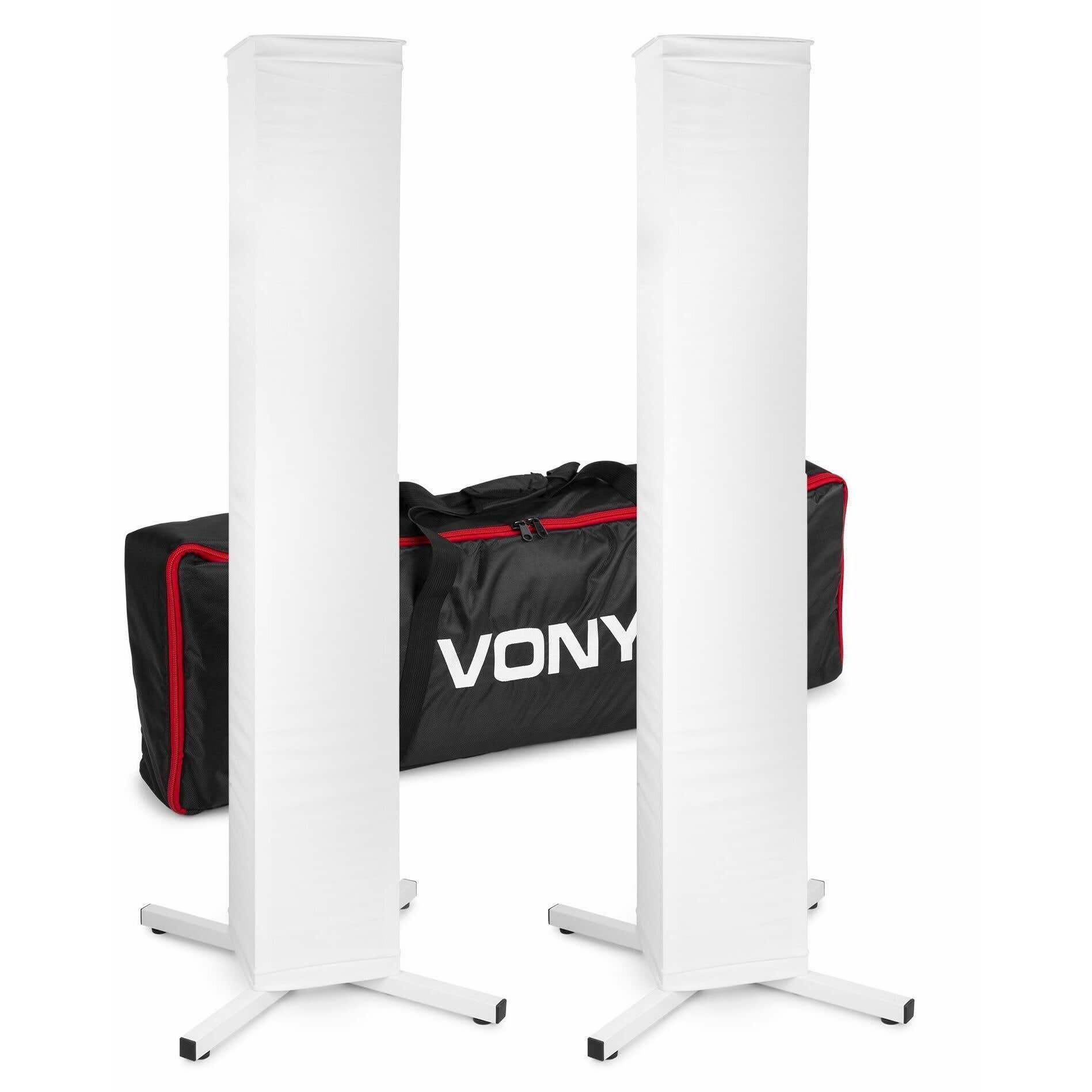 Vonyx DJP165 set van 2x luidspreker standaard / lichtstatief met | Vonyx