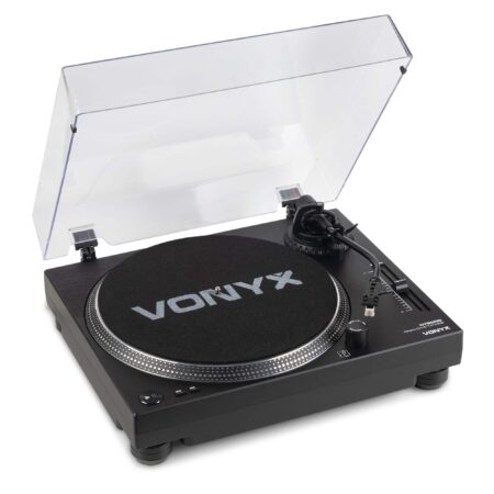Vonyx DT6000 DJ draaitafel - Direct-drive platenspeler - Met Audio | Vonyx