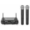 Vonyx Draadloze VHF microfoon set 2-kanaals STWM712 | Vonyx