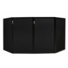 Vonyx Lycra doekenset voor Vonyx DB2 / DB2B DJ Booths - Zwart | Vonyx