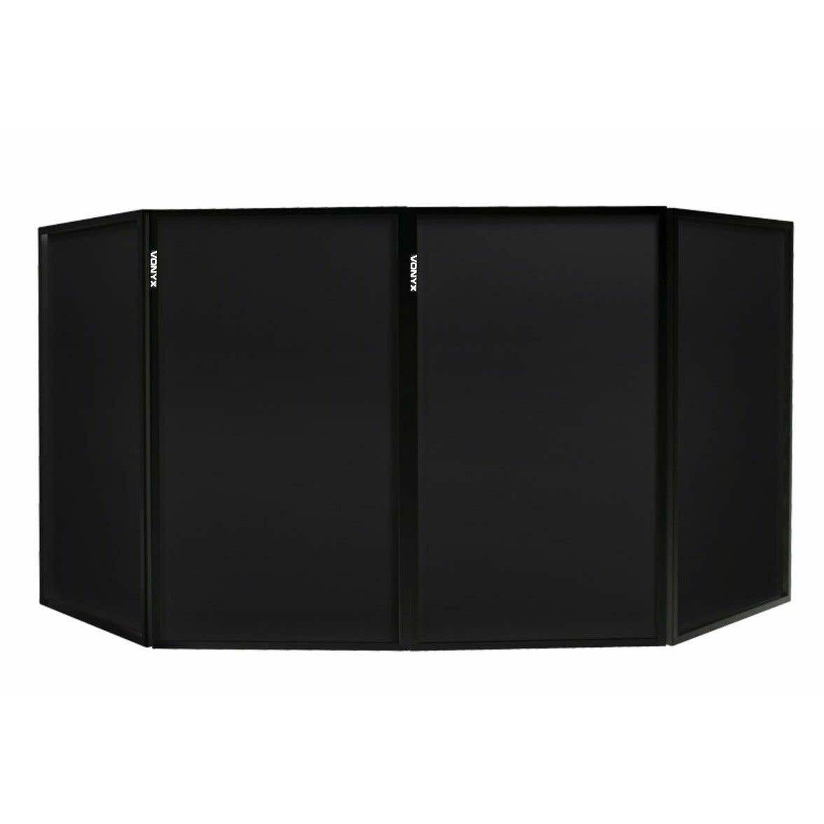 Vonyx Lycra doekenset voor Vonyx DB2 / DB2B DJ Booths - Zwart | Vonyx