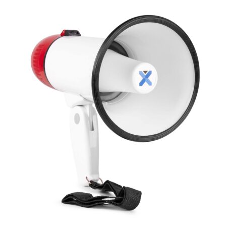 Vonyx MEG018 Megafoon met sirene - Megafoon met opnamefunctie - 600 | Vonyx