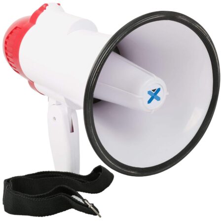 Vonyx MEG020 Megafoon met Sirene en Record functie 20W | Vonyx