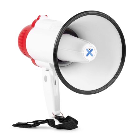 Vonyx MEG025 Megafoon met sirene - Megafoon met opnamefunctie - 800 | Vonyx