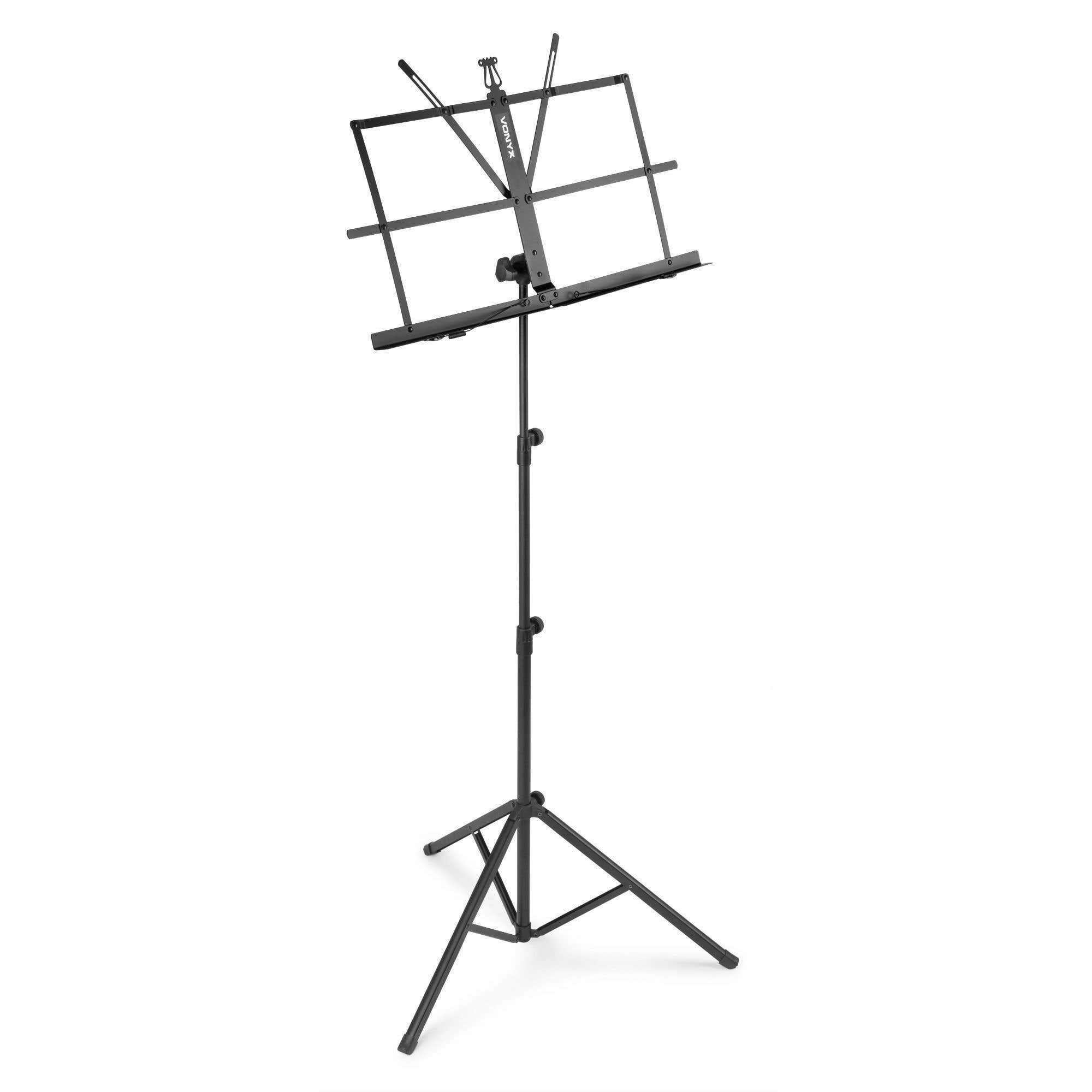 Vonyx MSS02 opvouwbare muziekstandaard voor bladmuziek of tablet | Vonyx