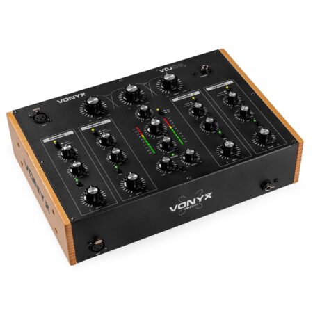 Vonyx VDJ270 Rotary mixer - 4 kanaals mengpaneel - Analoge mixer - | Vonyx