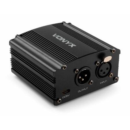 Vonyx VDX10 universele fantoomvoedingadapter 48 volt - USB-C - | Vonyx