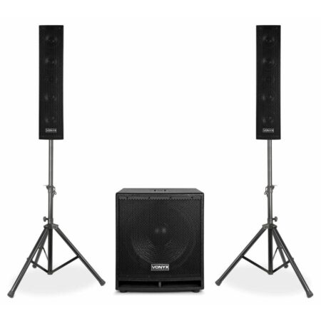 Vonyx VX880BT 2.1 actieve 1000W geluidsinstallatie met Bluetooth | Vonyx