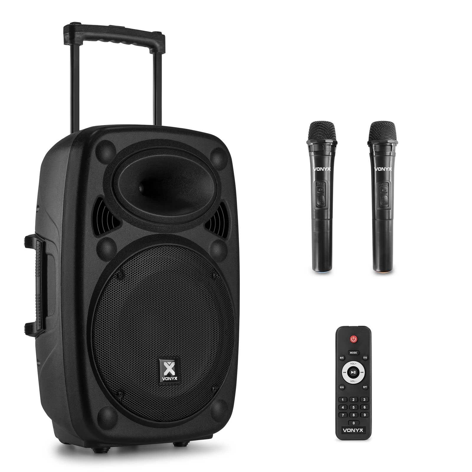 Vonyx Verve38 mobiele geluidsinstallatie met Bluetooth en draadloze | Vonyx