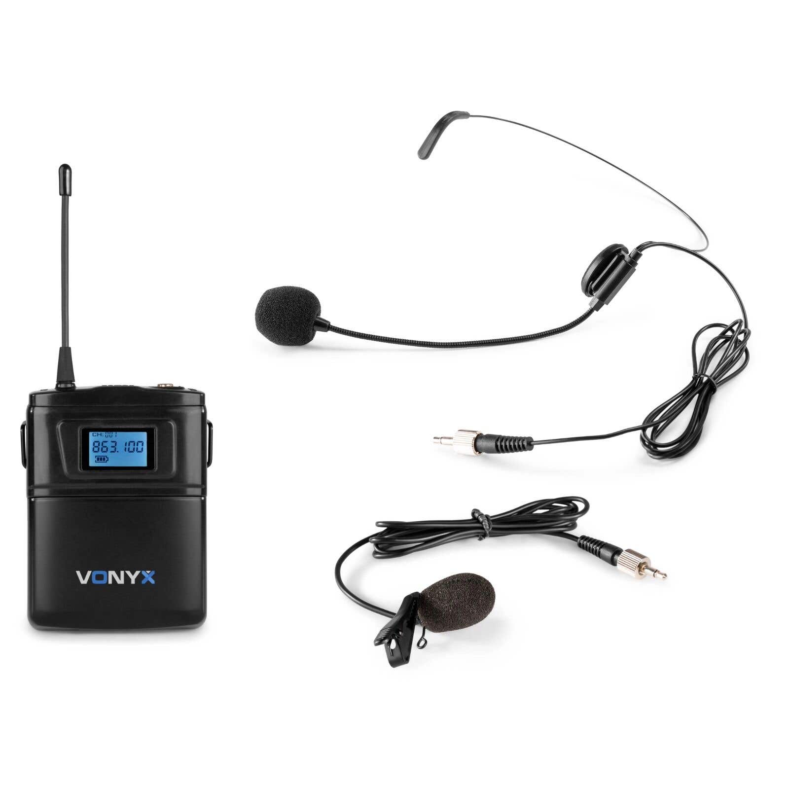 Vonyx WM60B losse bodypack voor WM6 draadloze microfoonsets | Vonyx