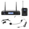Vonyx WM61B draadloze headset microfoon UHF - 16 kanaals | Vonyx