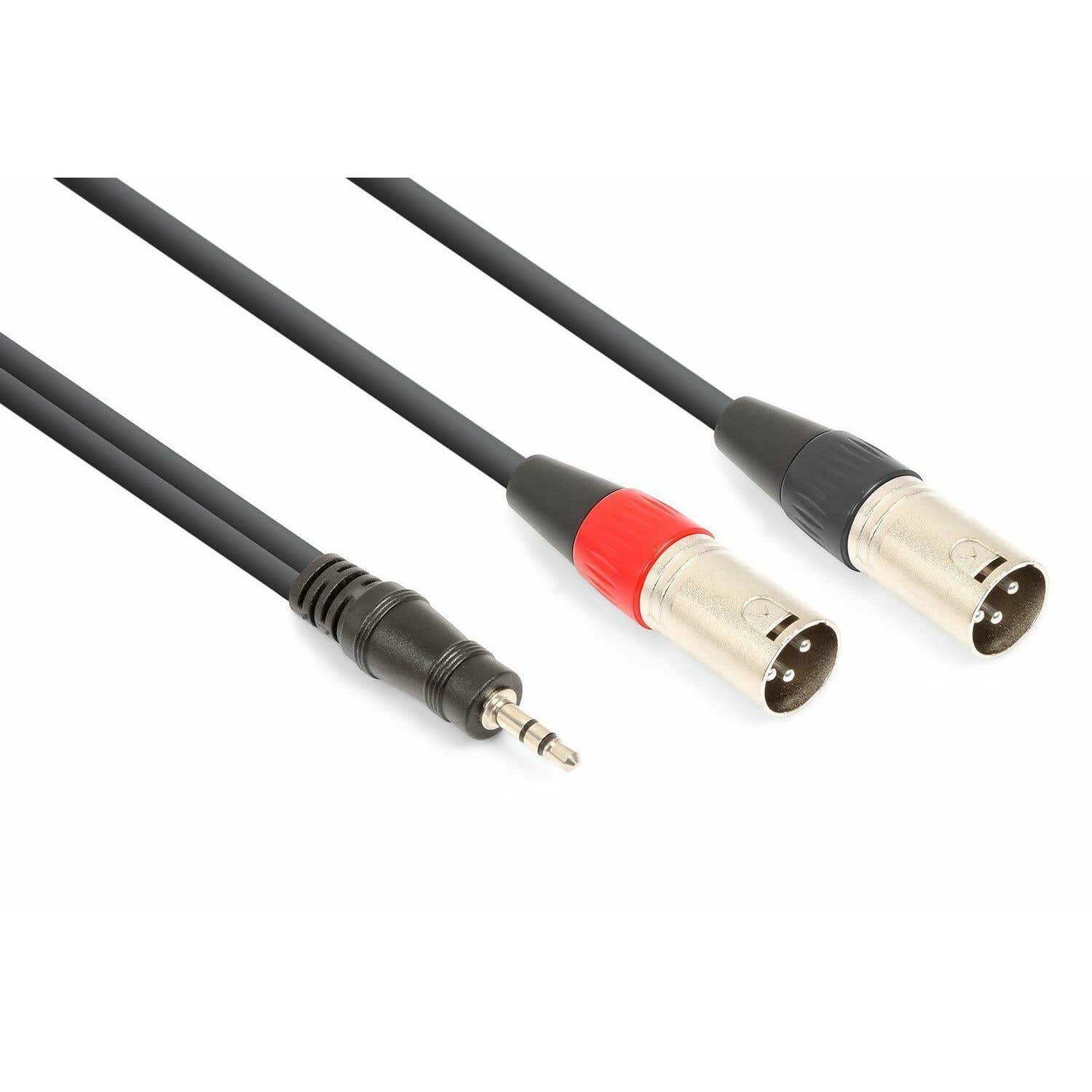 Vonyx telefoon of laptop kabel voor actieve speakers - 3.5mm jack naar | Vonyx