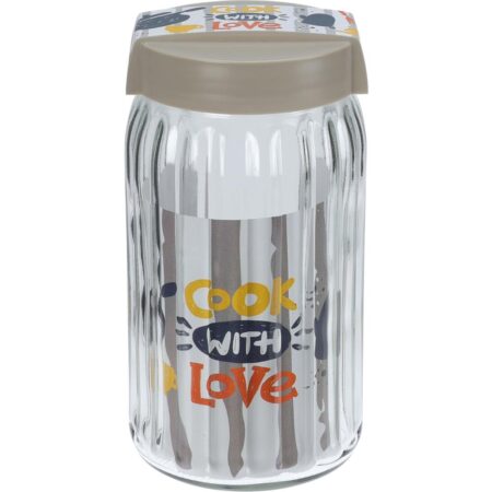 Voorraadpot glas 1700ml deksel | Excellent Houseware