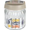 Voorraadpot glas 1L met deksel | Excellent Houseware