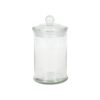 Voorraadpot glas knop Ø8x14