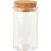 Voorraadpot glas met kurk deksel 50ml | Excellent Houseware