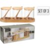 Voorraadpot glas set van 3 stuks | Excellent Houseware