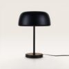 Voryn - Zwarte Tafellamp Modern 50 cm - Klassiek design - Salon taffellamp - E27 fitting - Met aan/uit-schakelaar - Metaal | LUSENZ