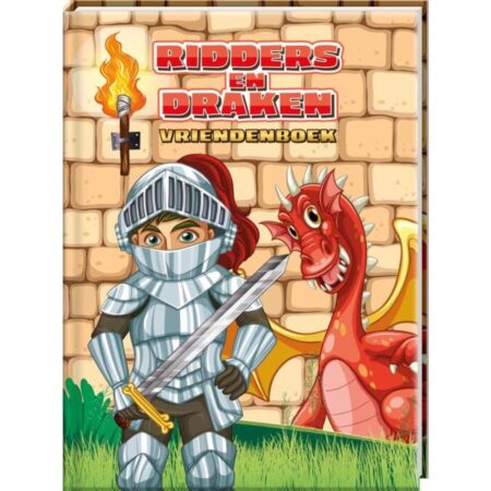 Vriendenboek - Ridders en Draken | ImageBooks