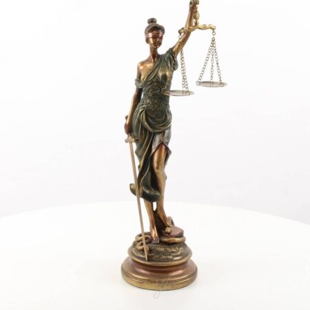 Vrouwe Justitia harsbeeldje | DecoImport