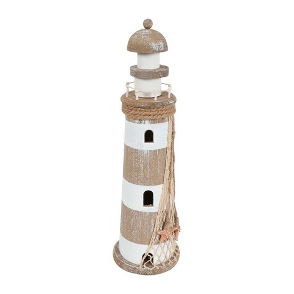 Vuurtoren naturel/ wit L |