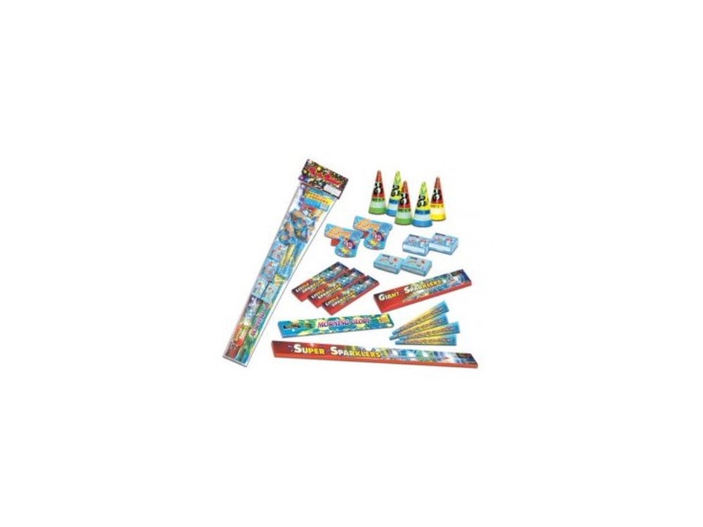 Vuurwerk Kinderpakket groot 1793 cat.1 | Merkloos