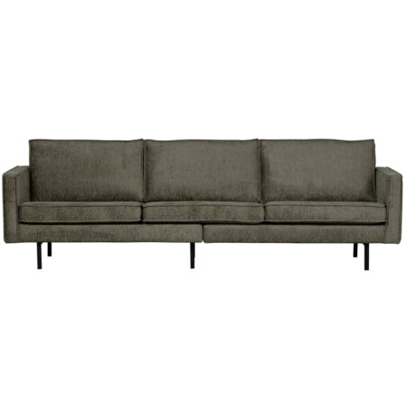 WOOOD 3-zits Bank Rodeo Structure Velvet - Frost - BePureHome | WOOOD