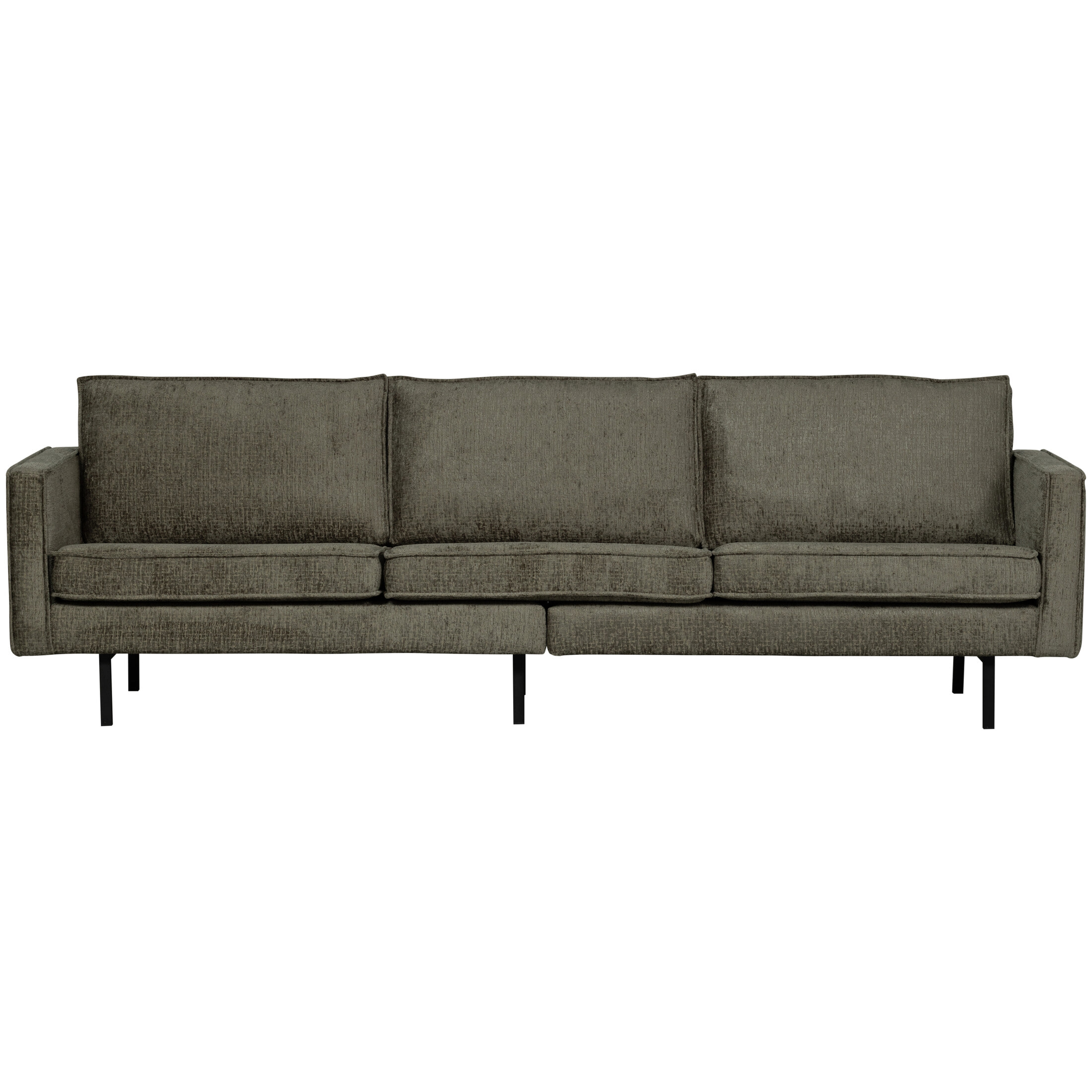 WOOOD 3-zits Bank Rodeo Structure Velvet - Frost - BePureHome | WOOOD