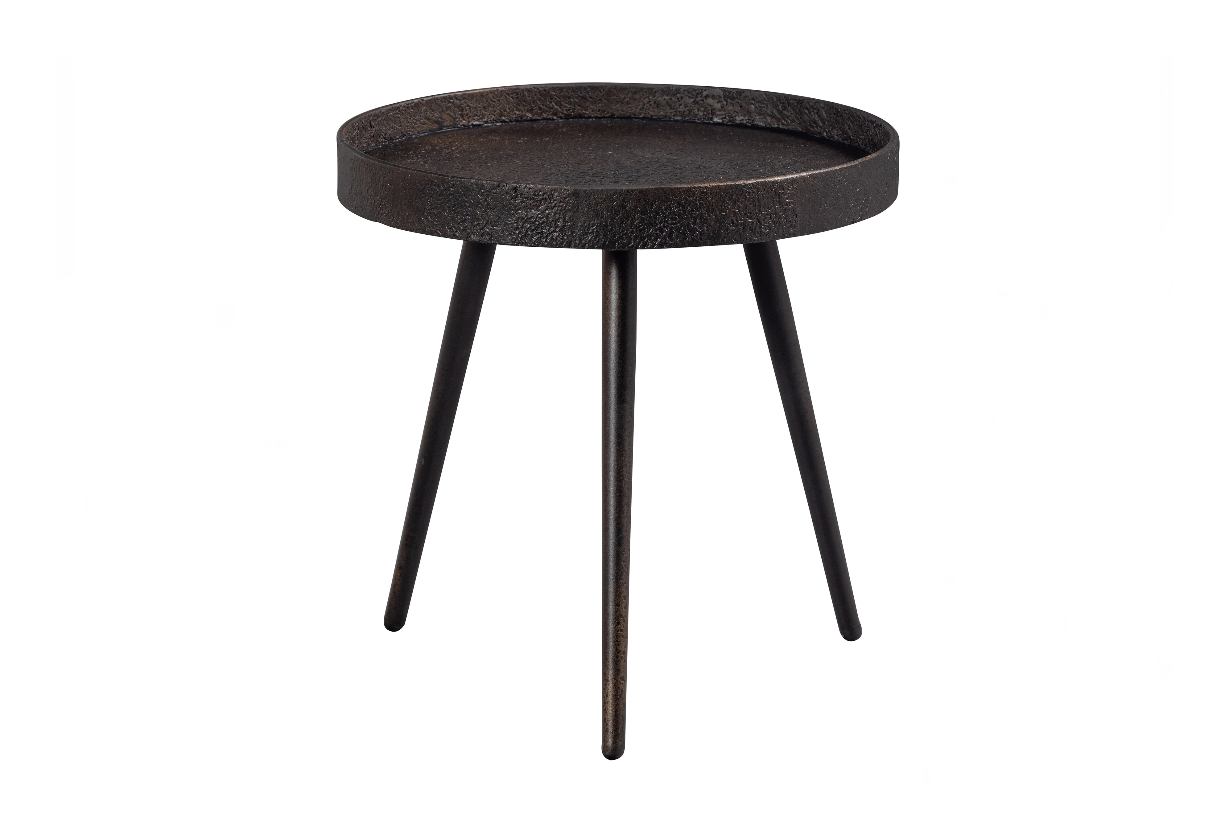 WOOOD Bijzettafel Bounds Ø41cm - Antique Goud - Rond - BePureHome | WOOOD