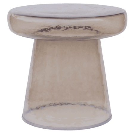 WOOOD Bijzettafel Loma 40cm - Bruin - Rond | WOOOD