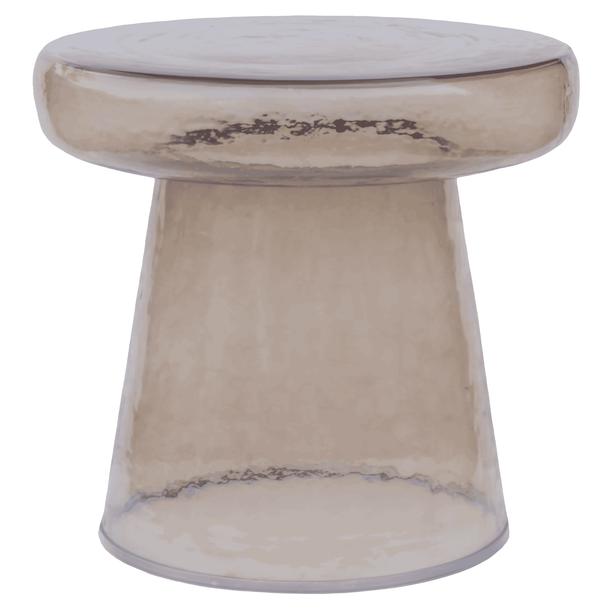 WOOOD Bijzettafel Loma 40cm - Bruin - Rond | WOOOD
