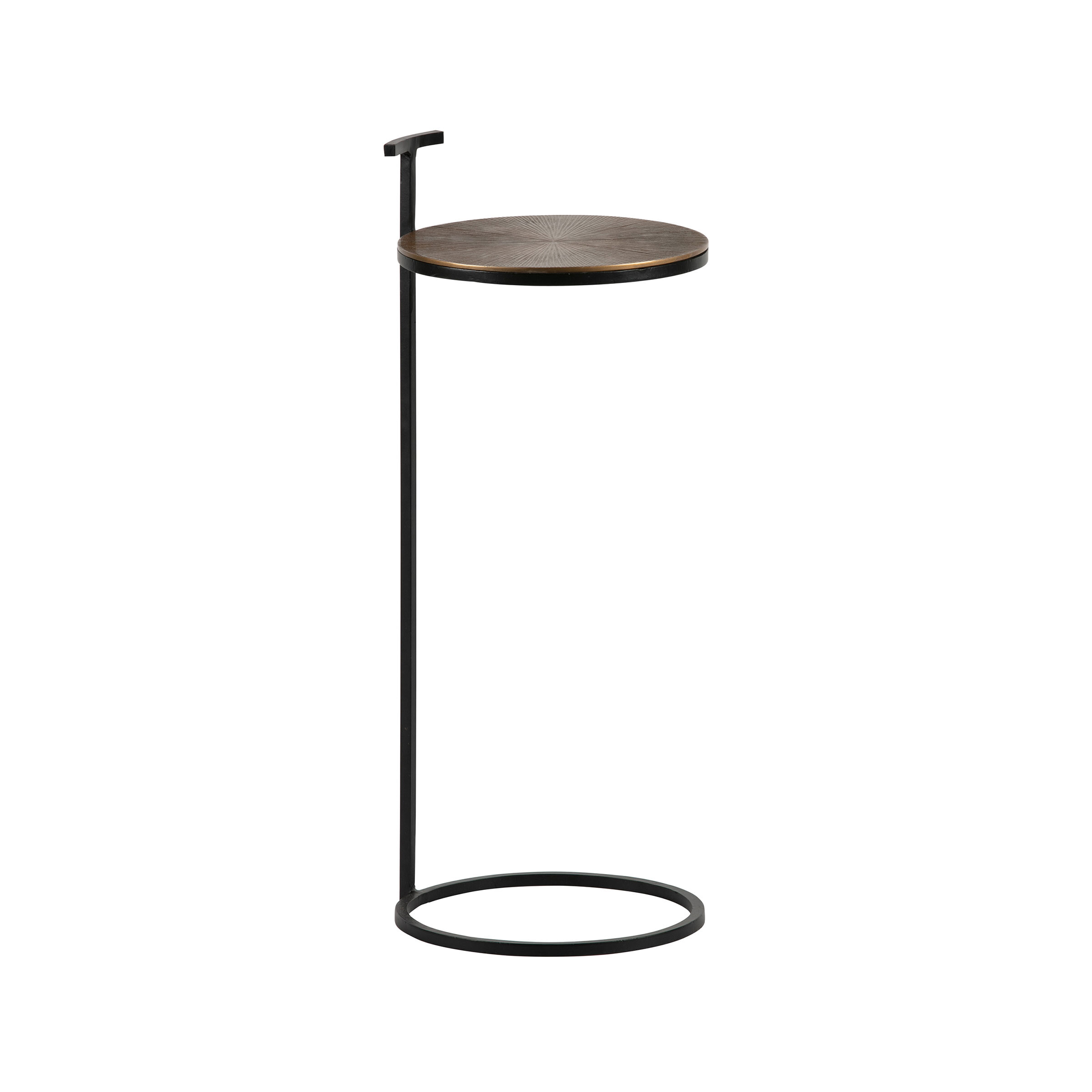 WOOOD Bijzettafel Position 26cm - Antique Brass - Rond - BePureHome | WOOOD