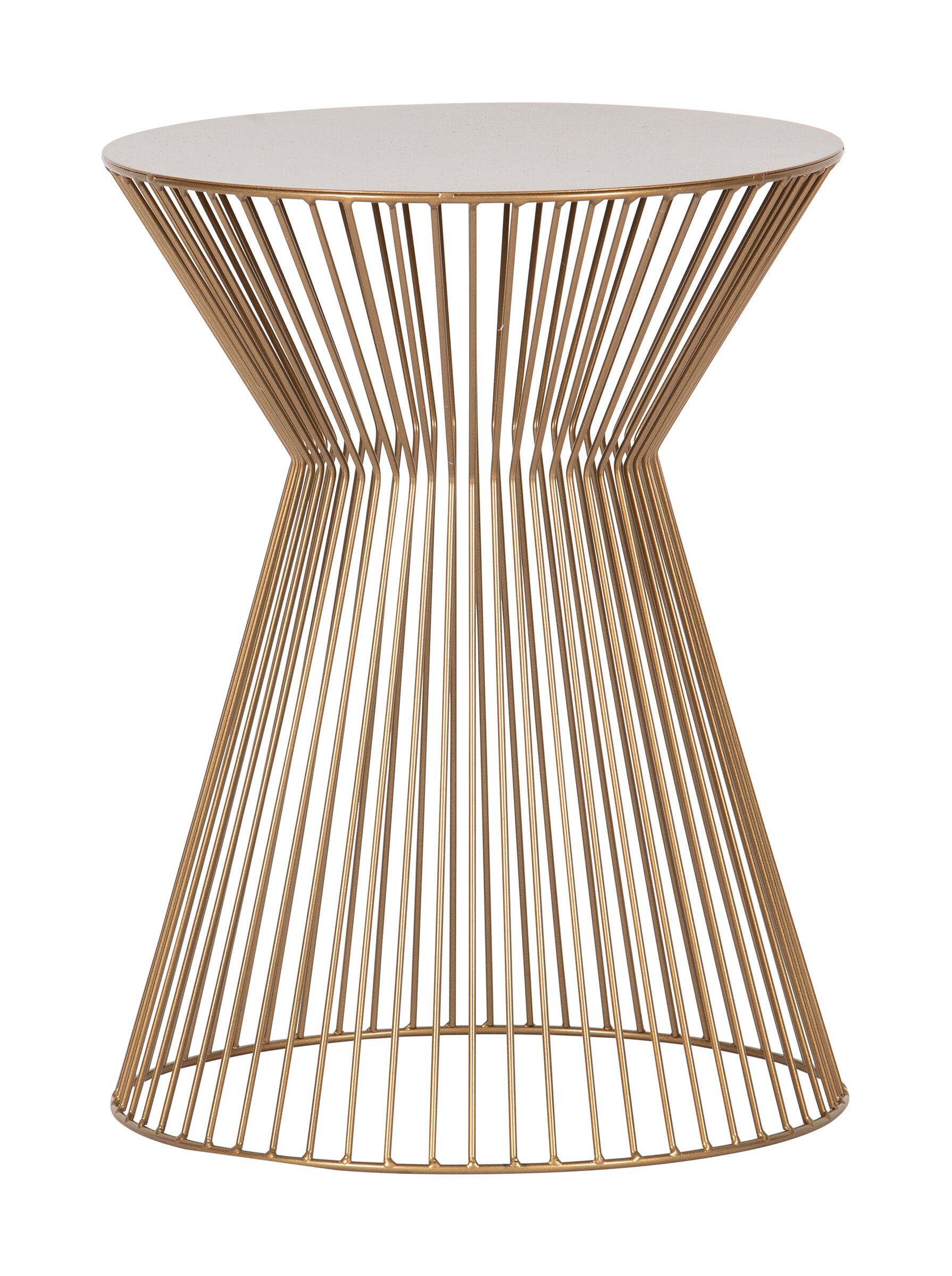 WOOOD Bijzettafel Suus 35cm - Goud - Rond | WOOOD