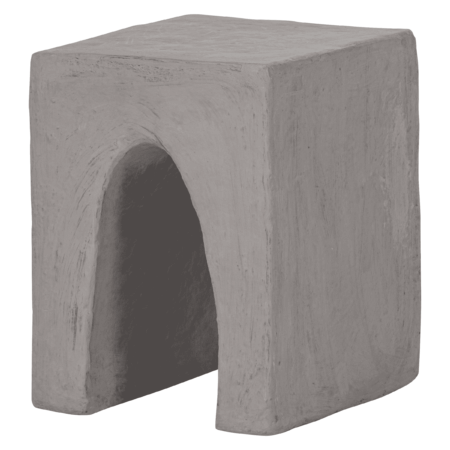 WOOOD Bijzettafel Tovi 45cm - Grijs - Vierkant | WOOOD