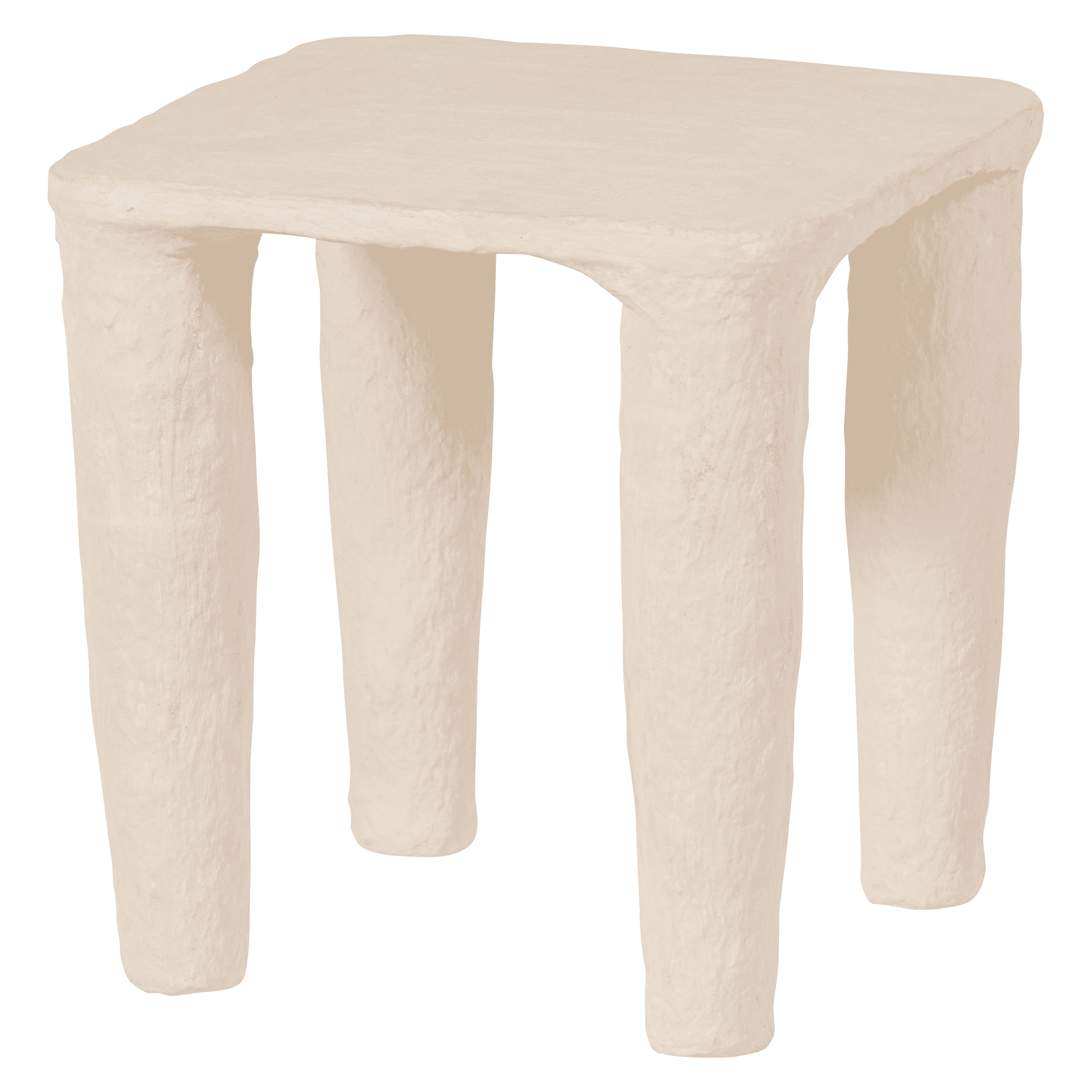 WOOOD Bijzettafel Vion 40cm - Off White - Vierkant | WOOOD