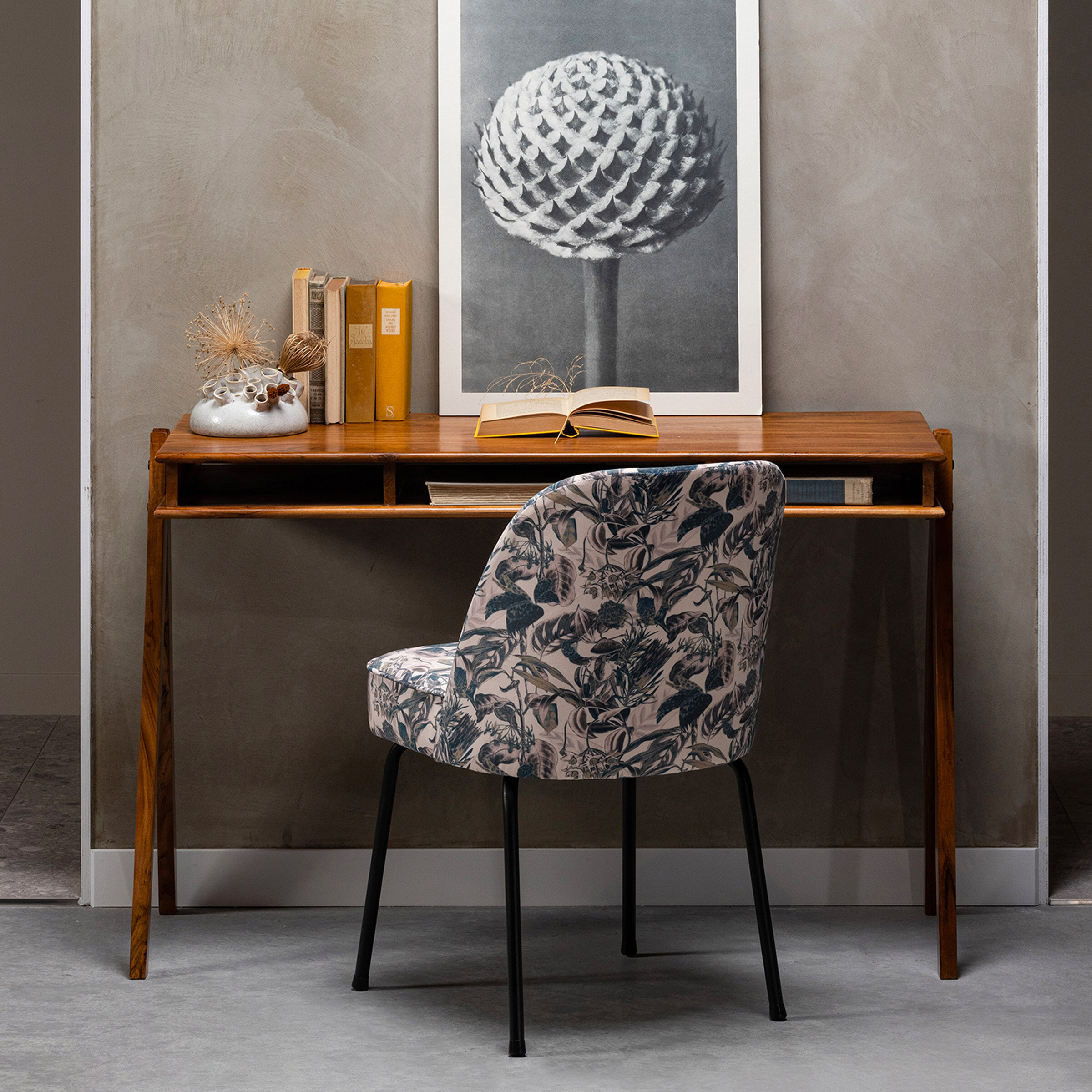 WOOOD Bureau Compartment Acaciahout - Bruin - BePureHome | WOOOD