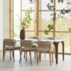 WOOOD Deens Ovale Eettafel Fiore Mangohout