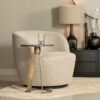 WOOOD Draaifauteuil Serra Woven - Zand - Exclusive | WOOOD