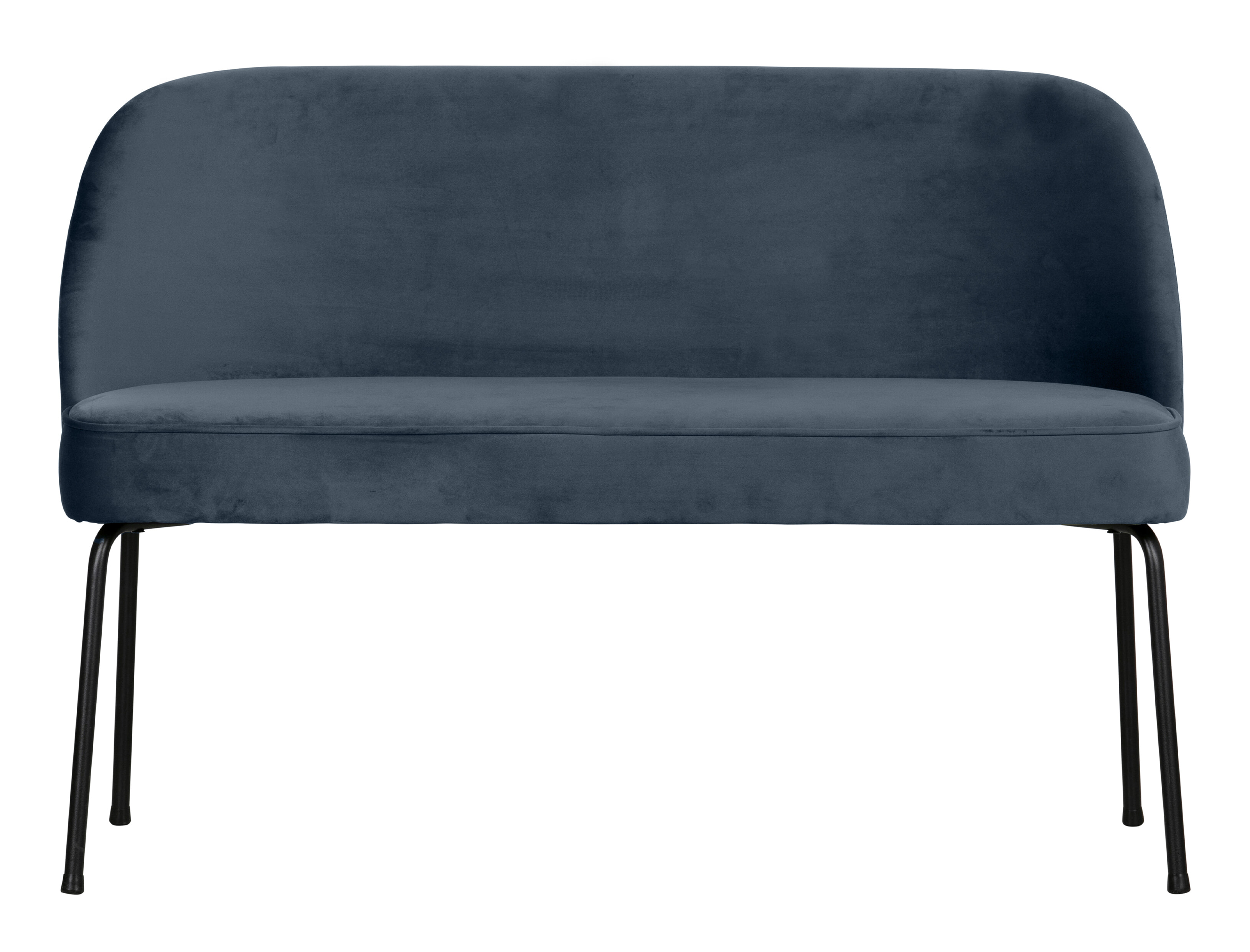WOOOD Eetkamerbank Vogue Velvet - Teal - BePureHome | WOOOD