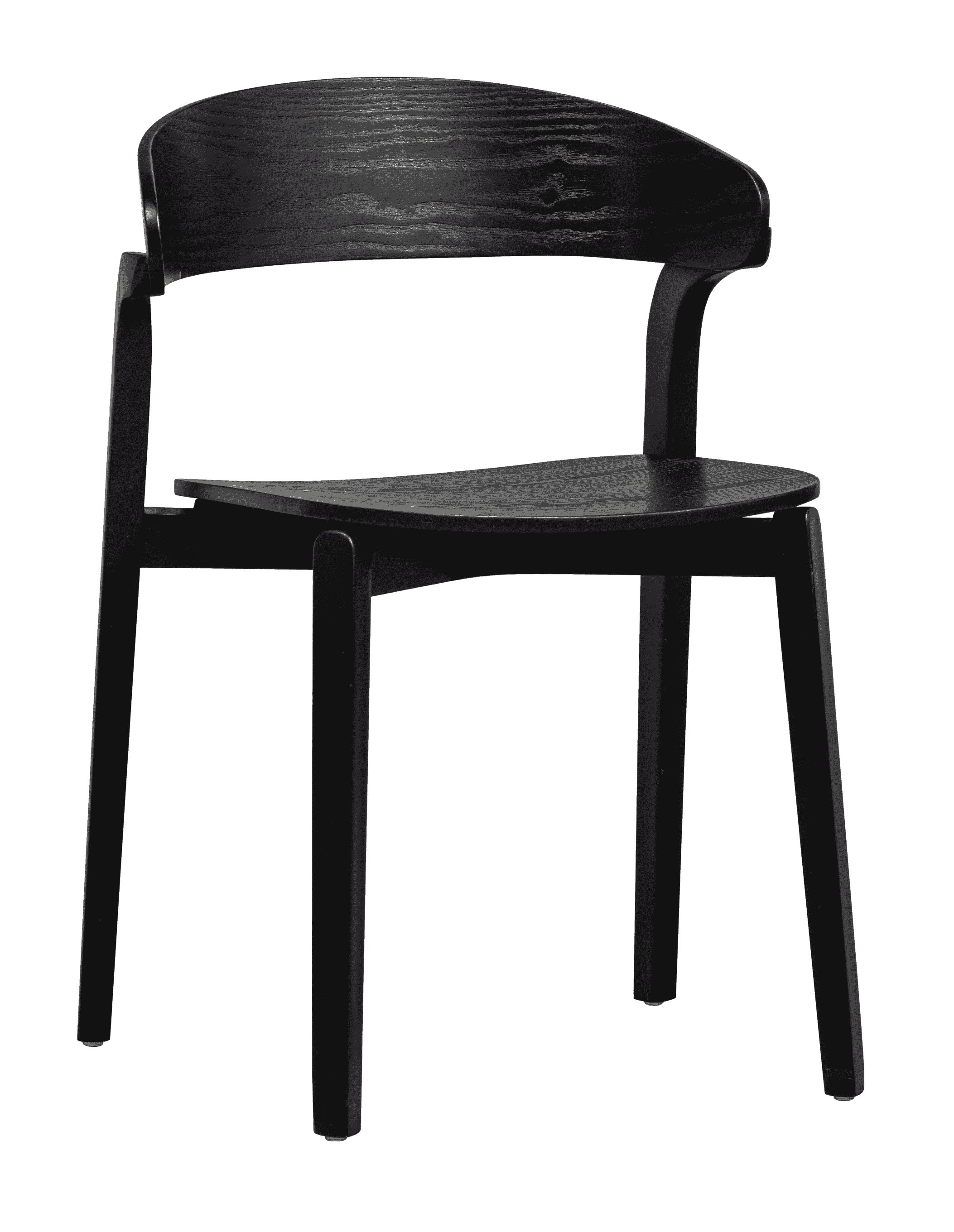 WOOOD Eetkamerstoel Cras Essen - Zwart - Exclusive | WOOOD