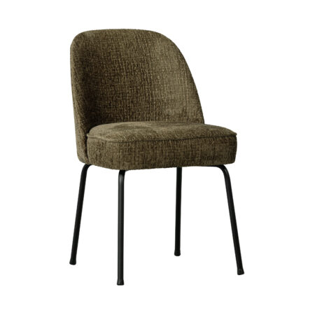 WOOOD Eetkamerstoel Vogue Structure Velvet - Bonsai - BePureHome | WOOOD